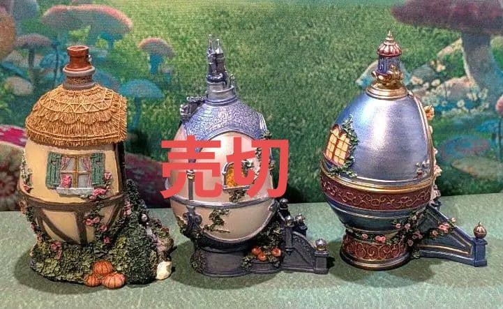 レア　シンデレラ　エッグキャッスル　限定版　フランクリンミント　新品未使用　2種