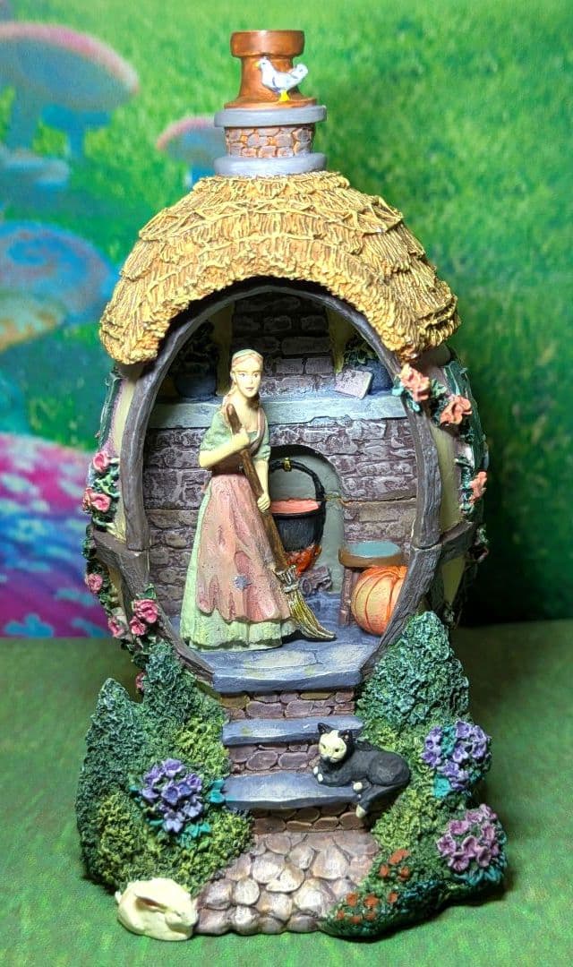 レア　シンデレラ　エッグキャッスル　限定版　フランクリンミント　新品未使用　2種