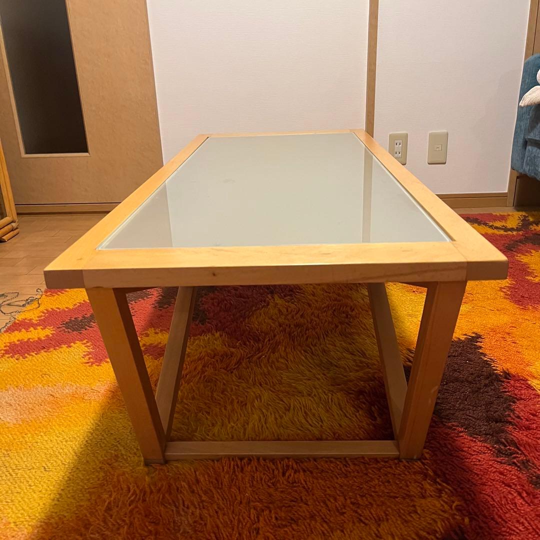 センターテーブル・ローテーブル square Design vintage low table