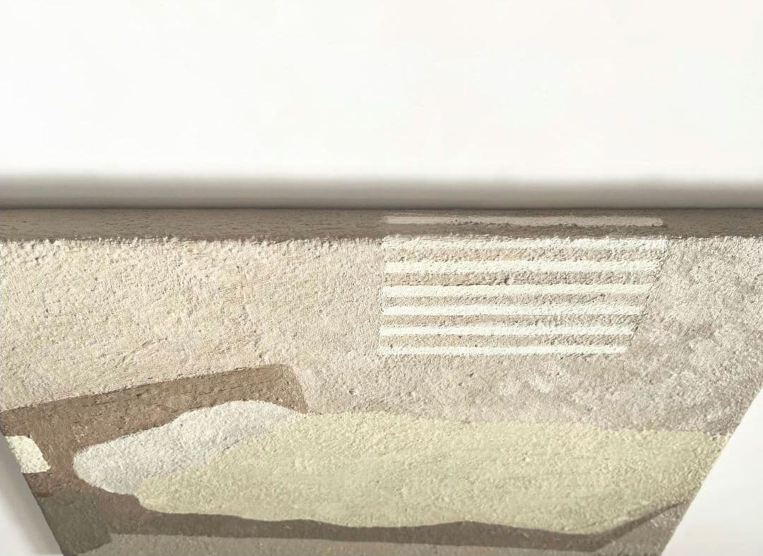 油彩画 よく眠れる寝室