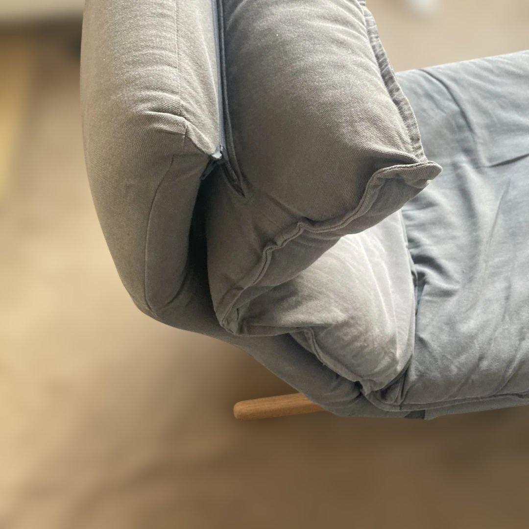 無印良品　ハイバックリクライニングソファ・本体・１シーター