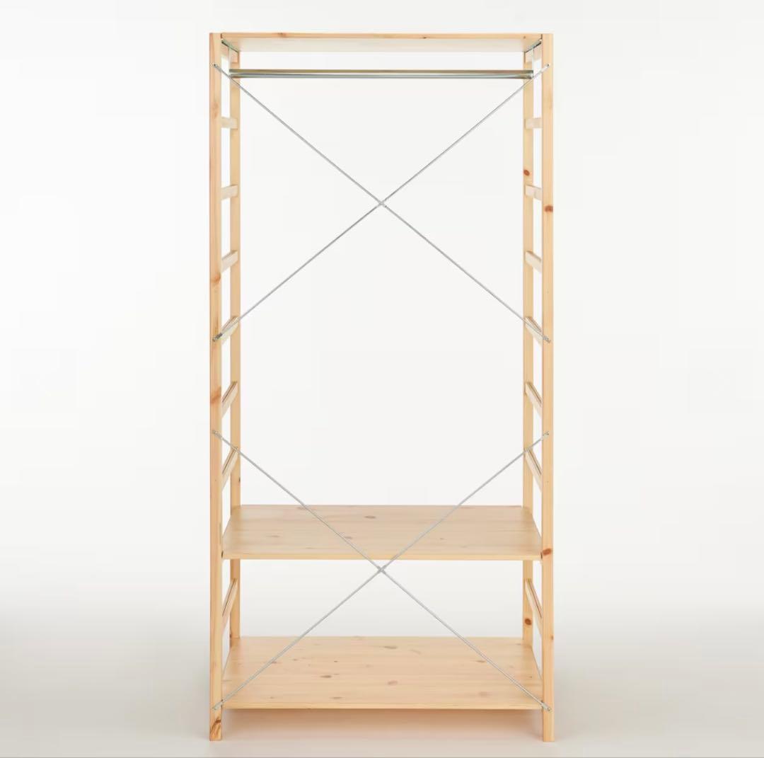 【専用】無印良品 パイン材ユニットシェルフ・ワードローブ