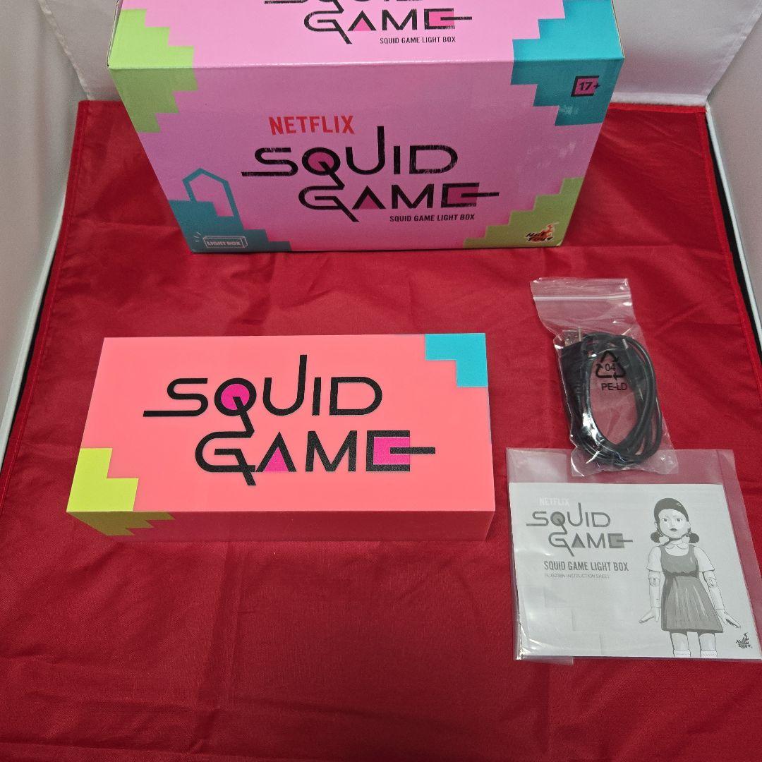 ホットトイズ ライトボックス イカゲーム SQUID GAME ロゴ バラエティ