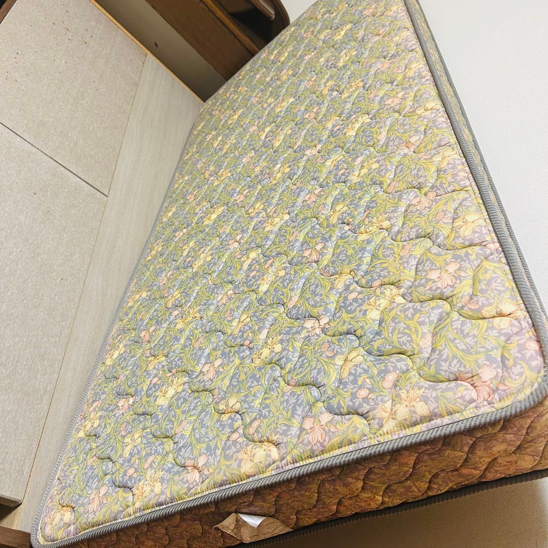 【シングルサイズ】フランスベット　高密度連続スプリング　マットレスのみ