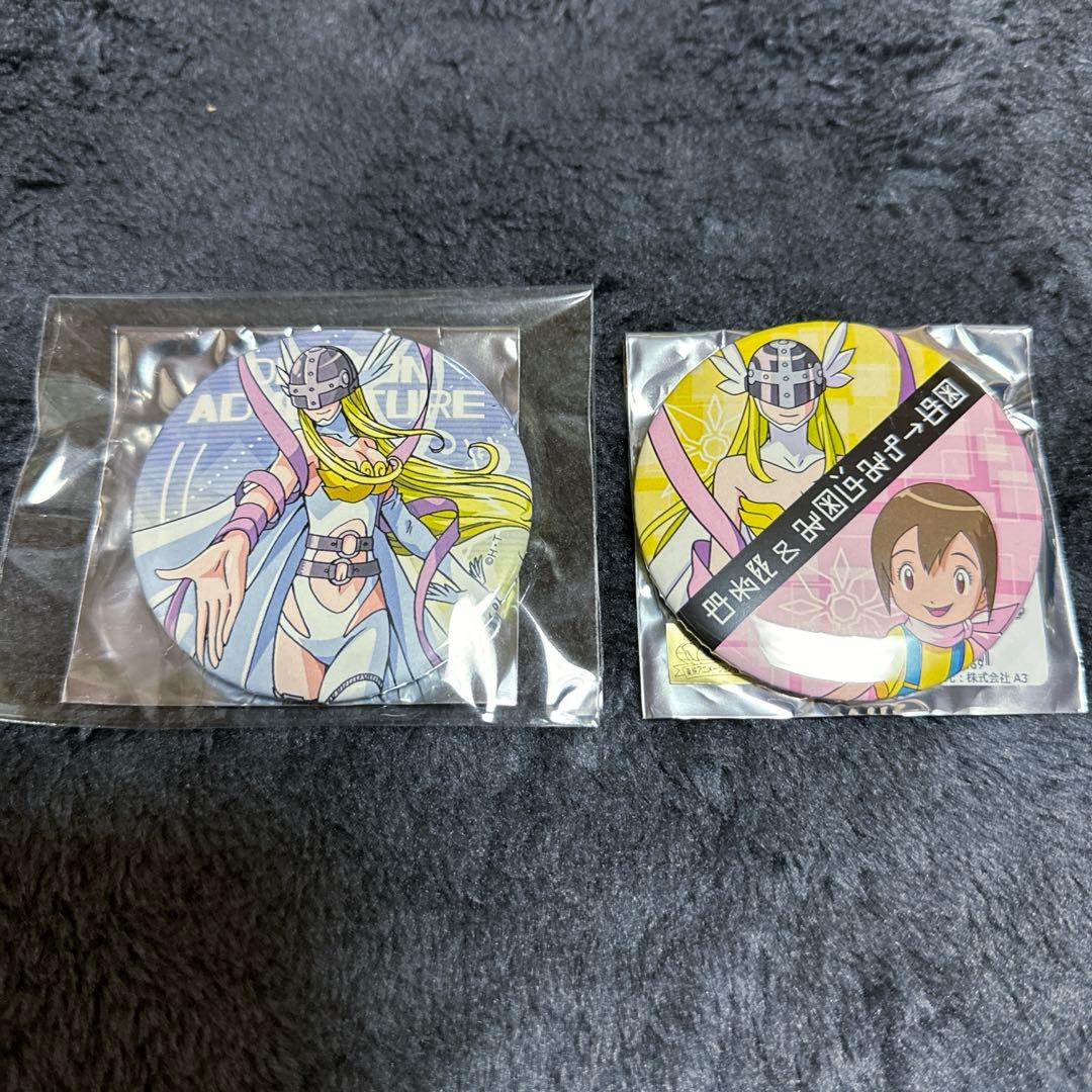 デジモンアドベンチャー 20th 横浜ランドマークタワー 限定缶バッジ