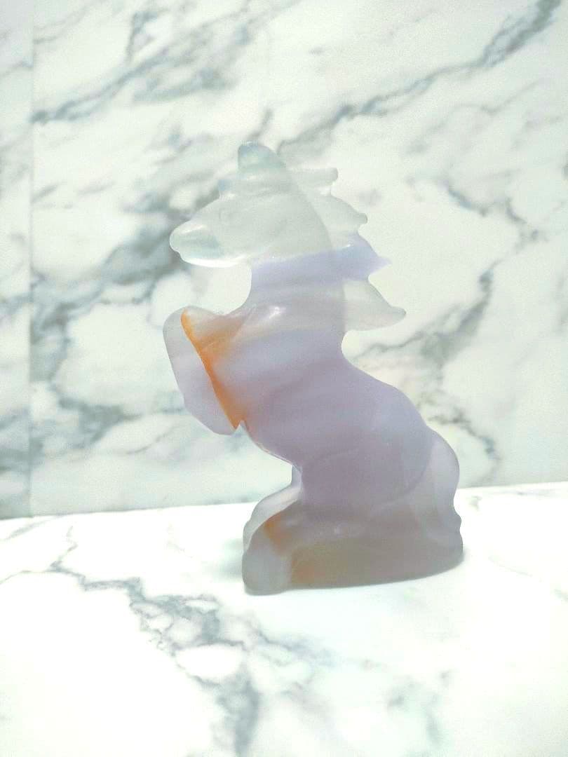 来年の干支【馬】天然石オブジェ｜新品｜インテリア・縁起物に