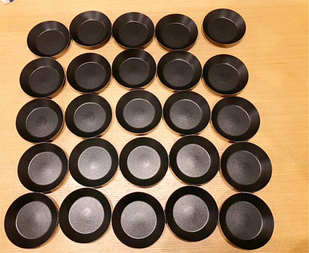 【新品未使用】MATFER 　マトファー 　タルトレット型 Φ75　25個