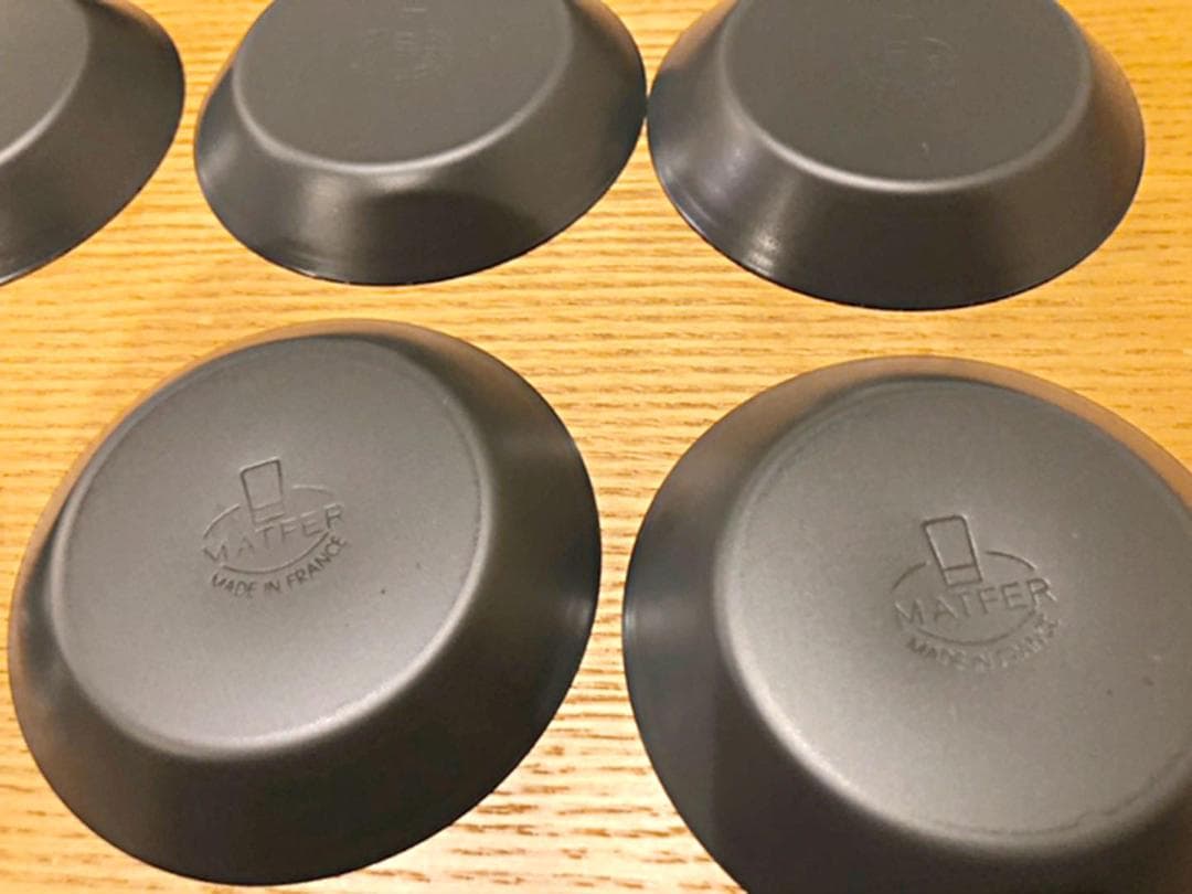 【新品未使用】MATFER 　マトファー 　タルトレット型 Φ75　25個