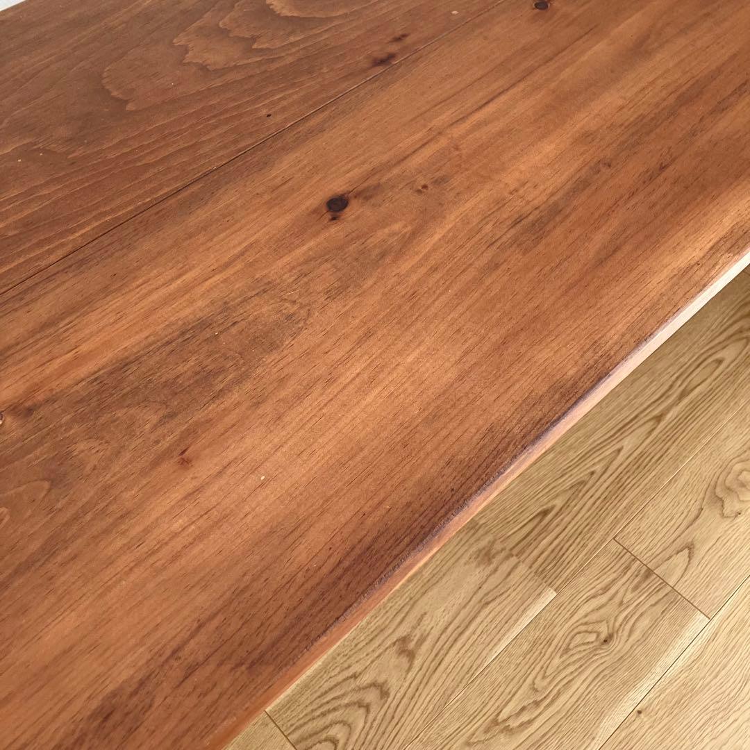 【天板のみ脚別途1,500円】無垢材　デスク　テーブル　◎作業台　什器