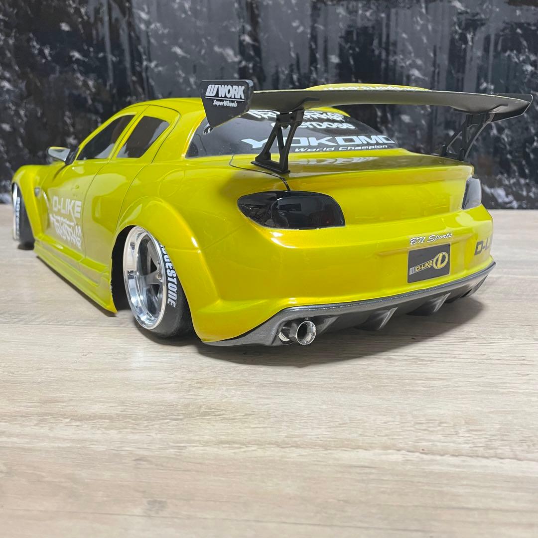 マツダ rx-8 1/10ラジコン ボディ rc ドリフト YD-2 - メルカリ