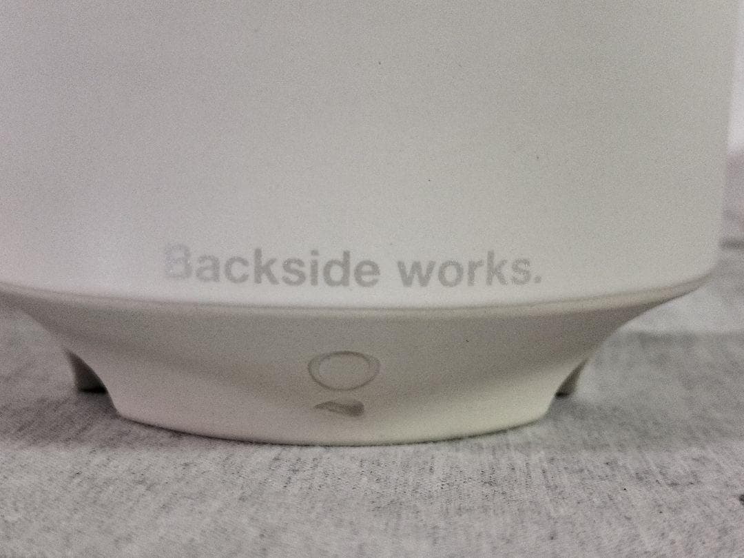 利休 -RIKYU- 陽 白釉　Backsideworks. 限定ステッカー付