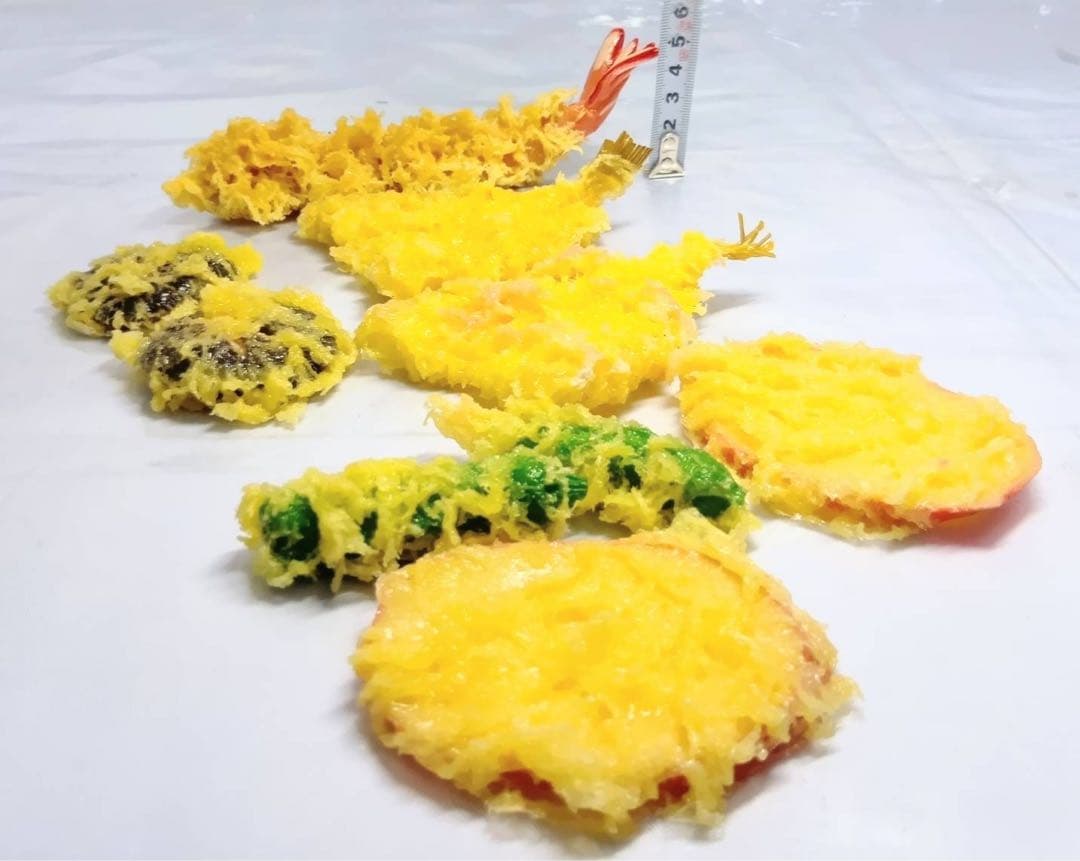 食品　サンプル　天ぷら盛合せ　9点　業務用　インテリア　飾り　オブジェ　置物