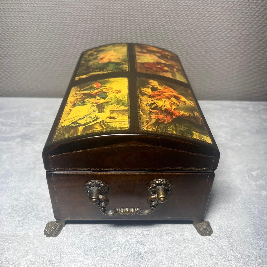 リュージュ オルゴール CH4/50 約50年物です。 アンティーク