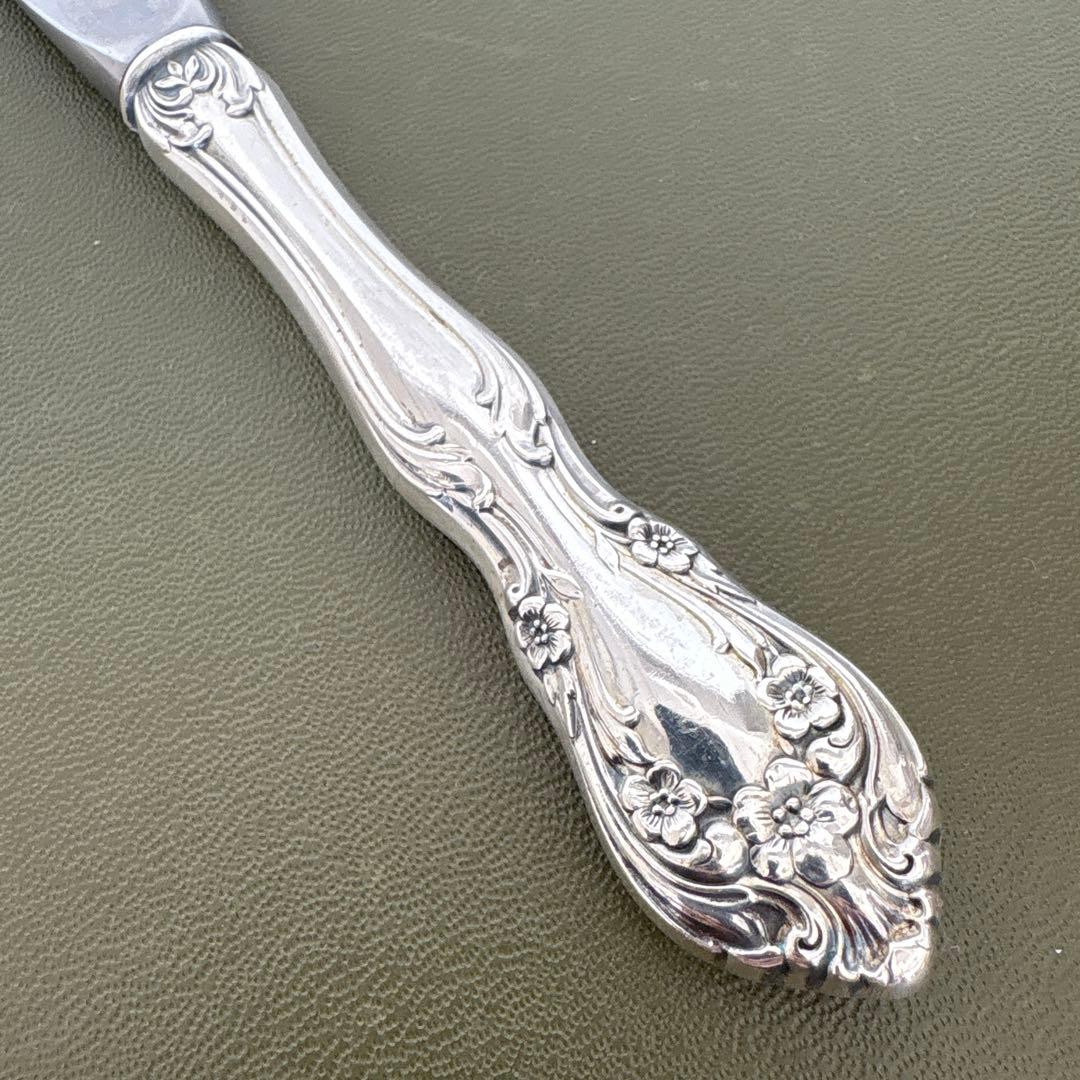 ALVIN STERLING ナイフ　Chateau Rose 純銀　ビンテージ