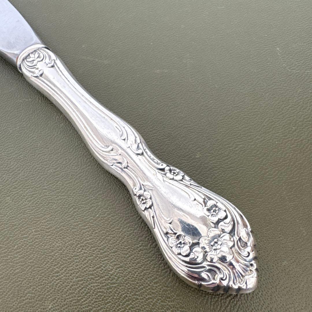 ALVIN STERLING ナイフ　Chateau Rose 純銀　ビンテージ