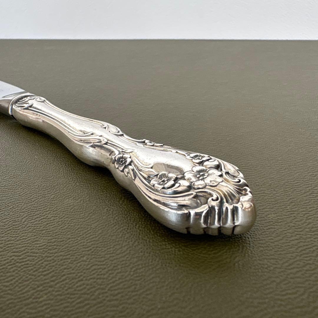 ALVIN STERLING ナイフ　Chateau Rose 純銀　ビンテージ