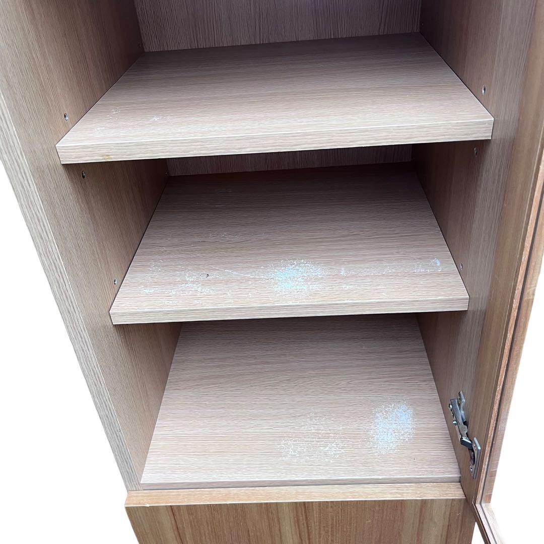 無印良品 廃盤品 タモ材 食器棚 カップボード キャビネット　43.5cm 収納