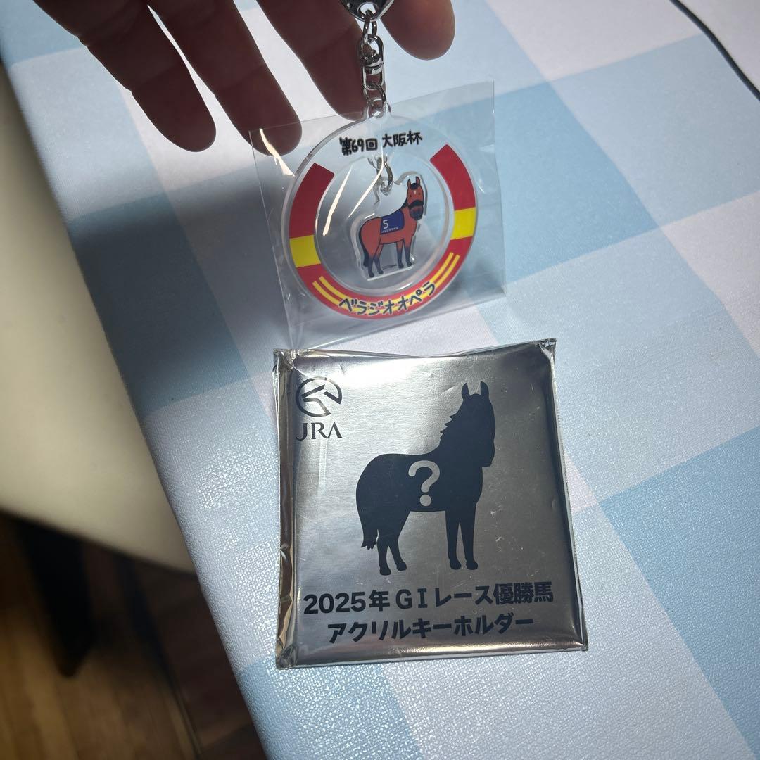 2025年GIレース優勝馬アクリルキーホルダー べラジオオペラ - メルカリ