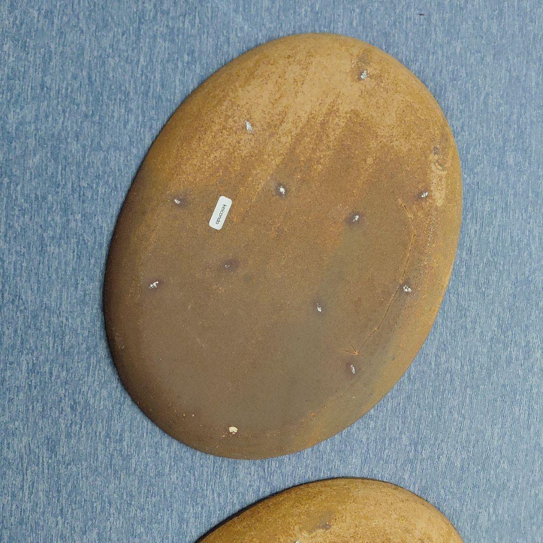 【未使用】Keicondo 陶器製 楕円形皿 2枚セット