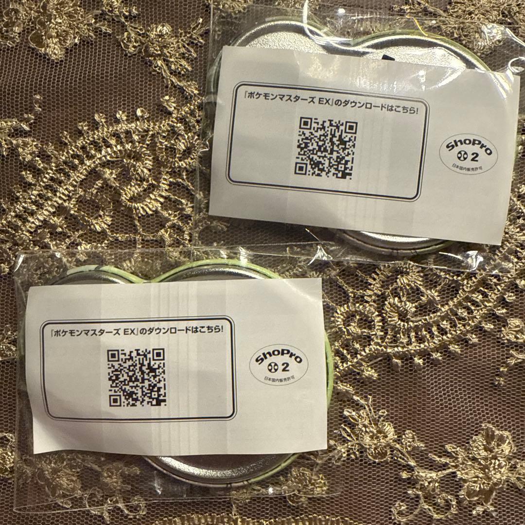 ポケモンマスターズ EX ポケモン＆トレーナー缶バッジ N&ゼクロム 2個