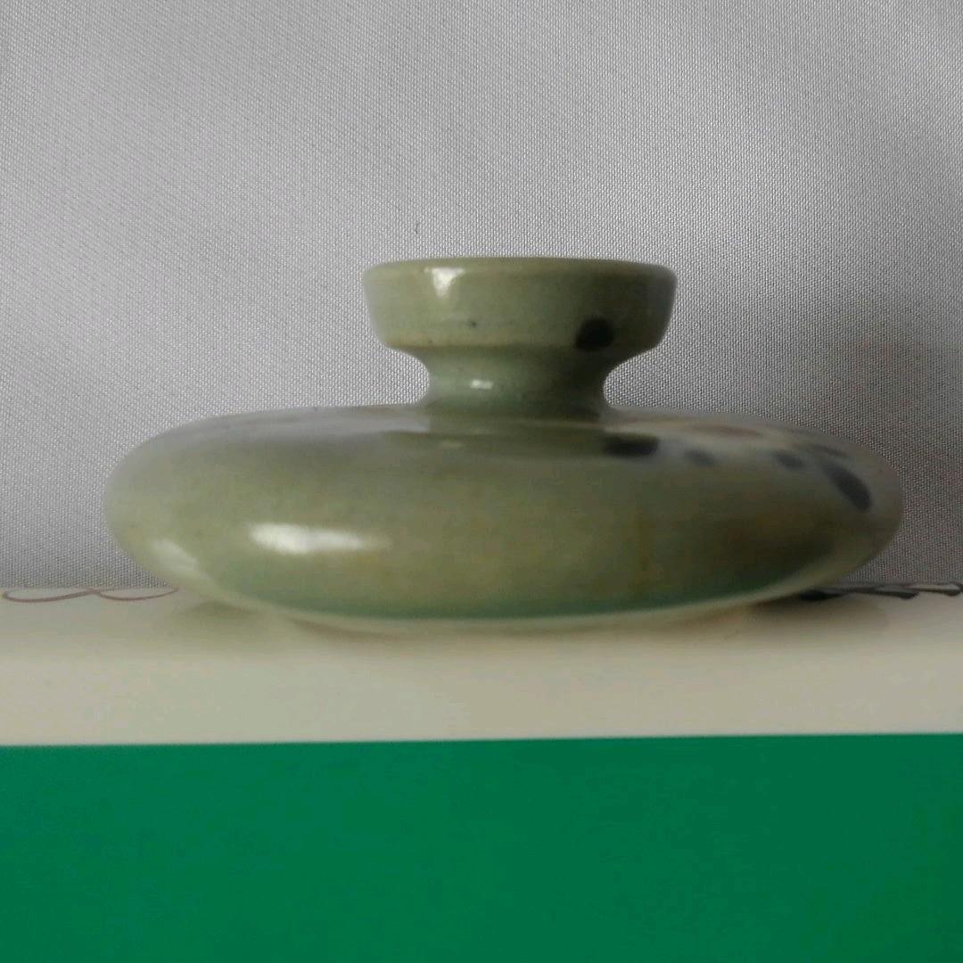 世界一？名品　高麗　高麗青磁辰砂彩油壺　化粧　美術館級　希少　骨董