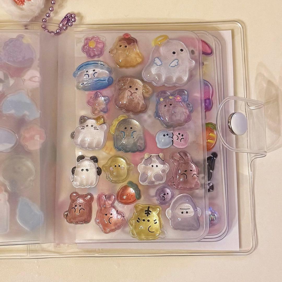 シール帳 1冊 チャーム付き ボンボンドロップシール うるちゅる - メルカリ