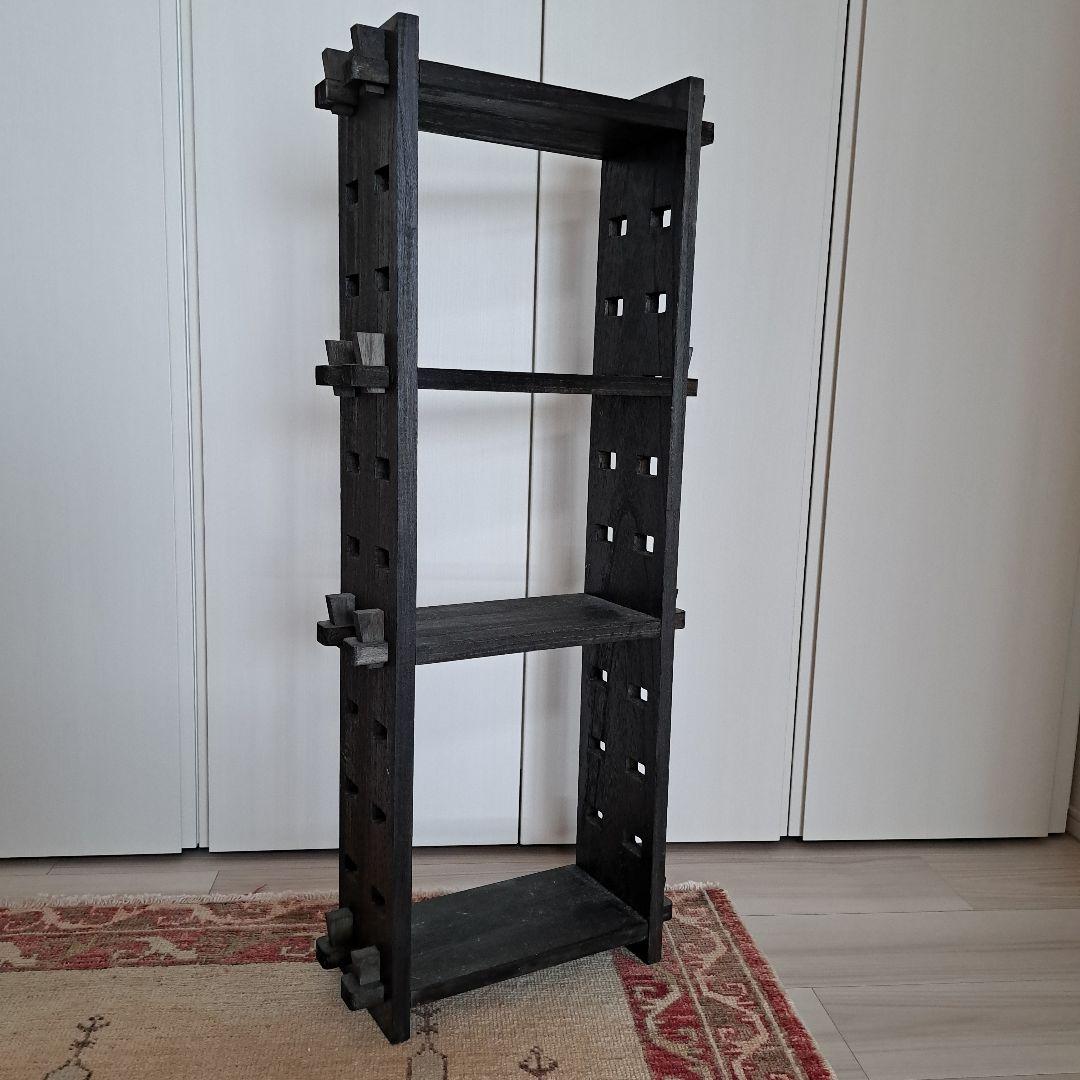 古道具風　楔棚　サイドラック