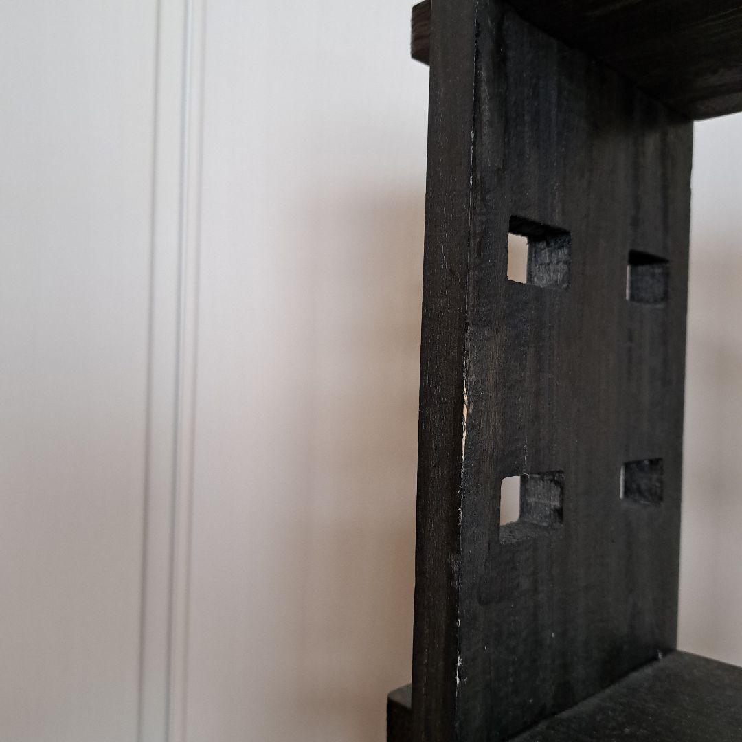 古道具風　楔棚　サイドラック