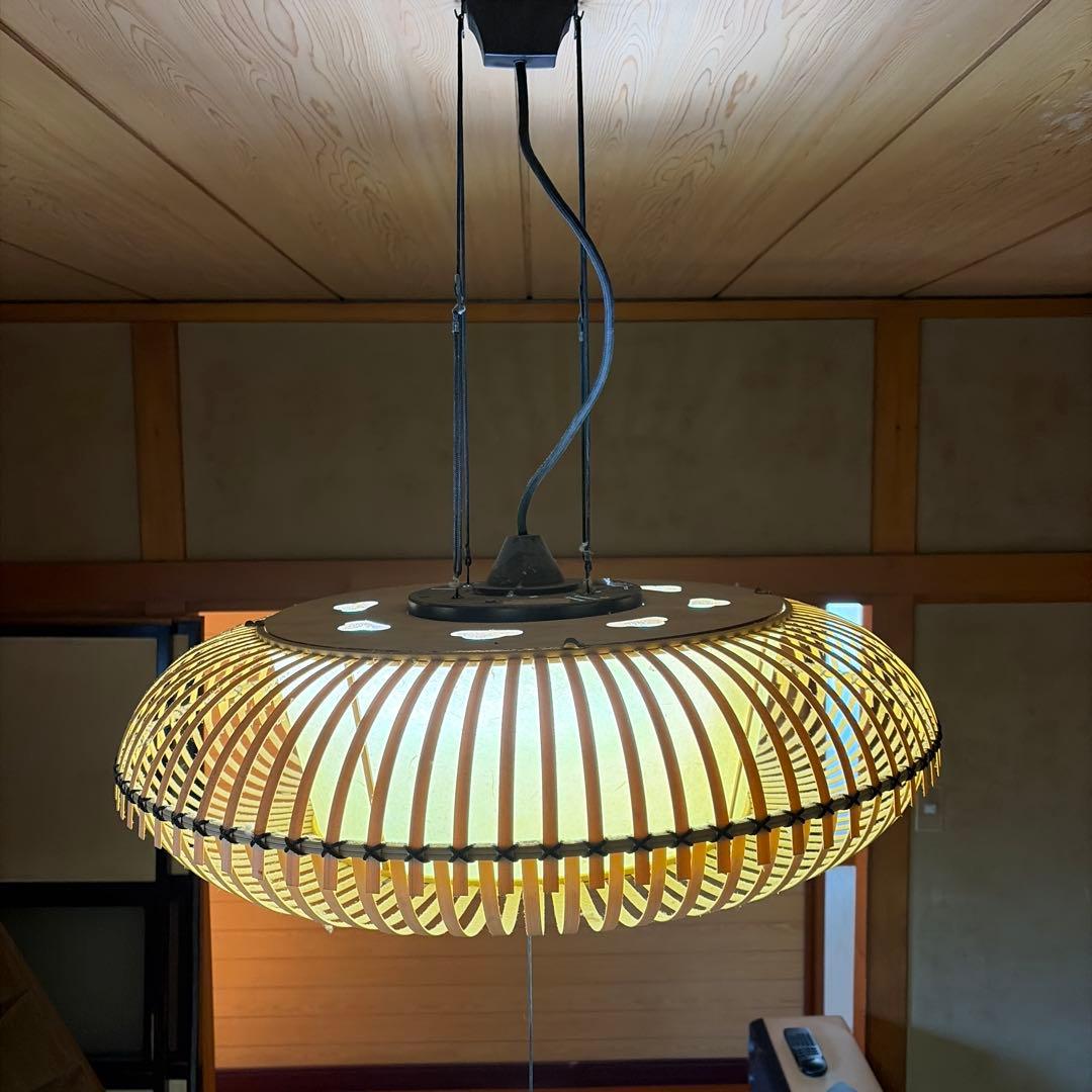 昭和レトロ　和風照明　和モダン　ナショナル　ペンダントライト