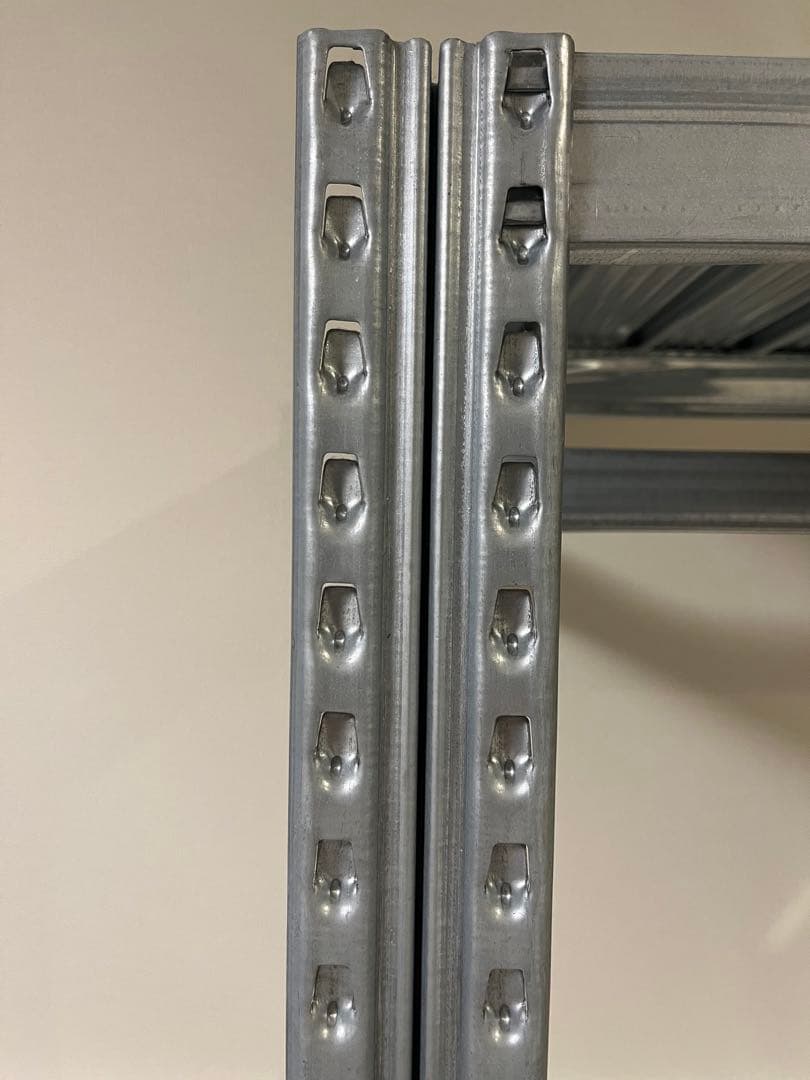 【美品】メタルシステム ハンガーラック 4段+ 連結ラック2段