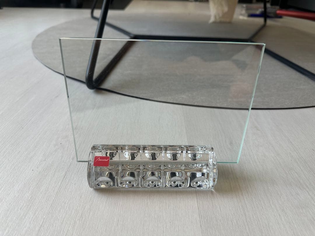 バカラ(Baccarat) クリスタルガラス フォトスタンド