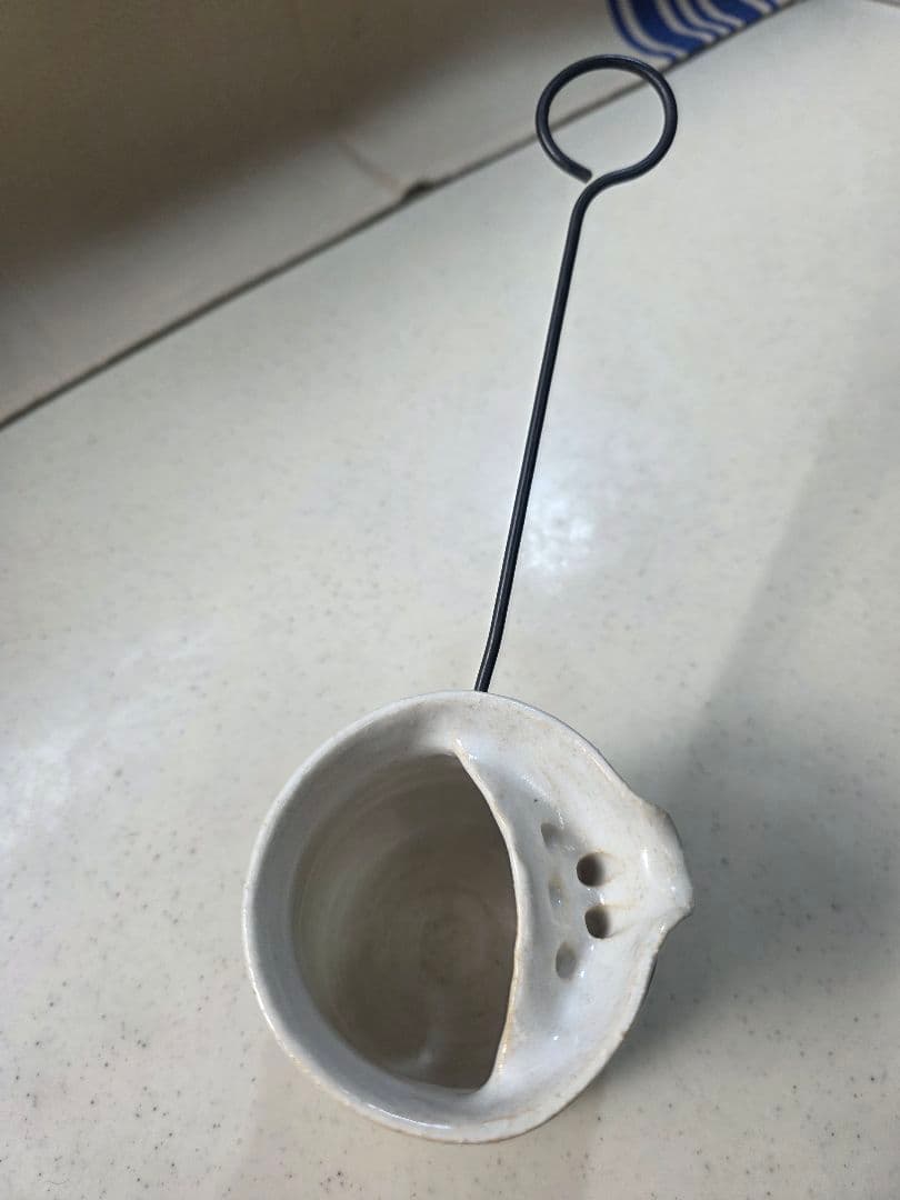 市川孝 煮茶器 手付き 茶器　■美品■