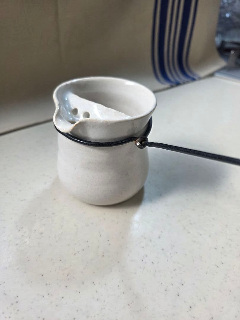 市川孝 煮茶器 手付き 茶器　■美品■