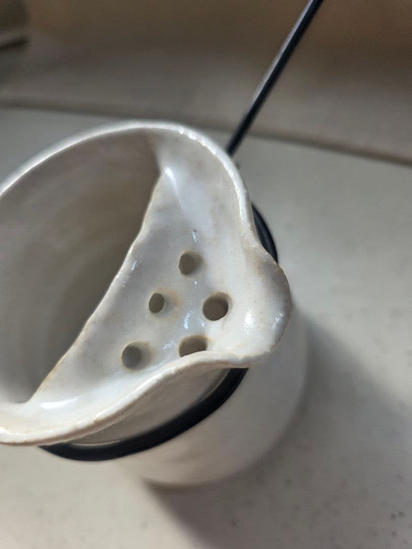 市川孝 煮茶器 手付き 茶器　■美品■