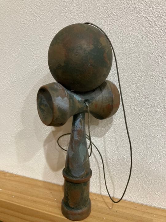 錆エイジングけん玉アンティーク調