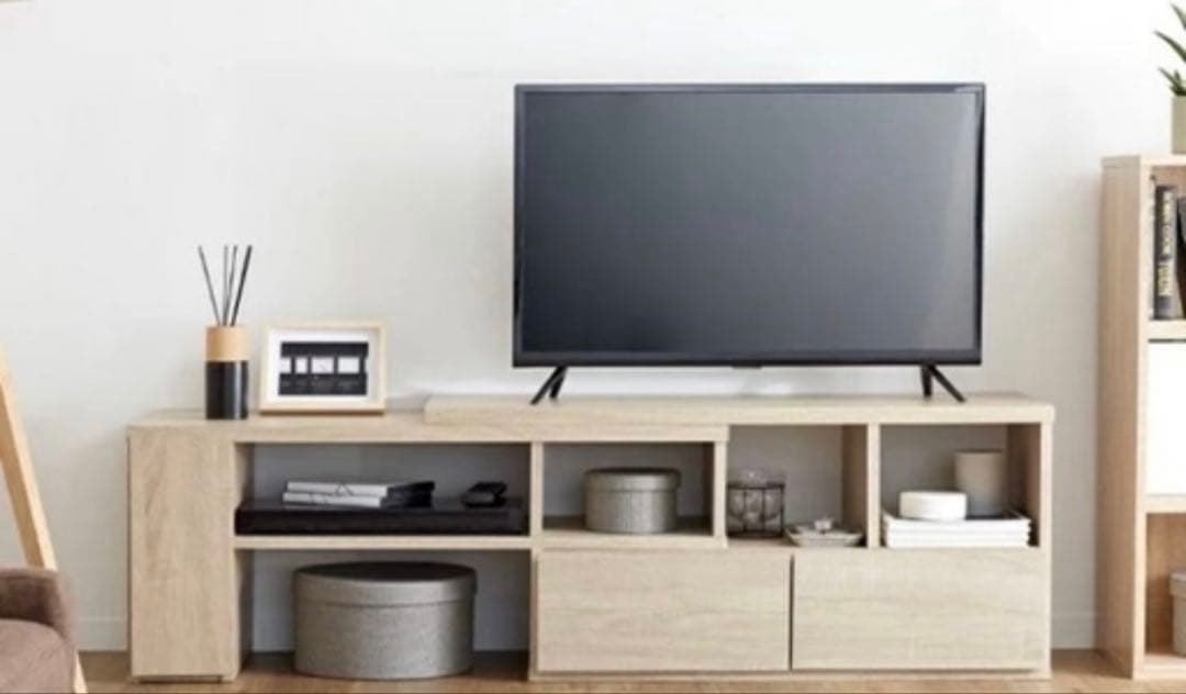 お値下げ　配送不可　テレビボード　テレビ台　棚　ロウヤ　LOWYA 収納