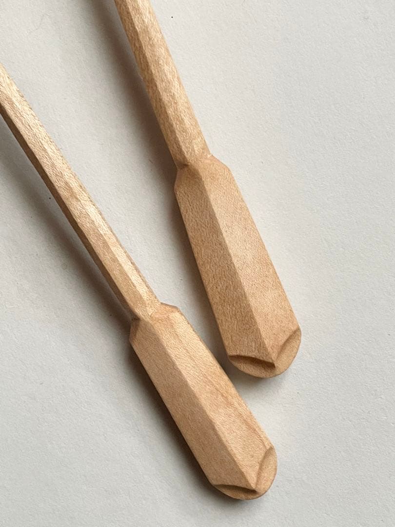 植月大輔さん 木のフォーク カトラリー 2本セットで