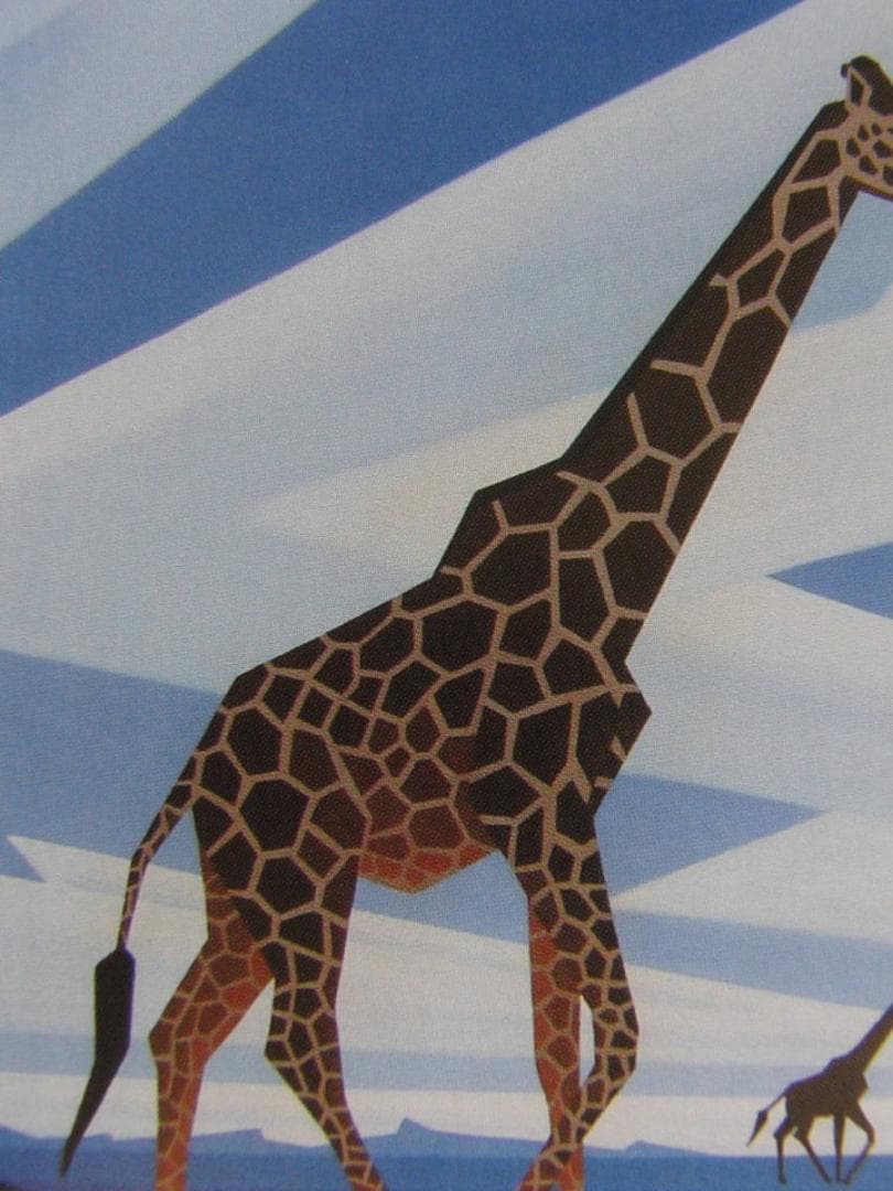 シム・シメール、【AFTERNOON GIRAFES】、希少な額装用画集より - メルカリ