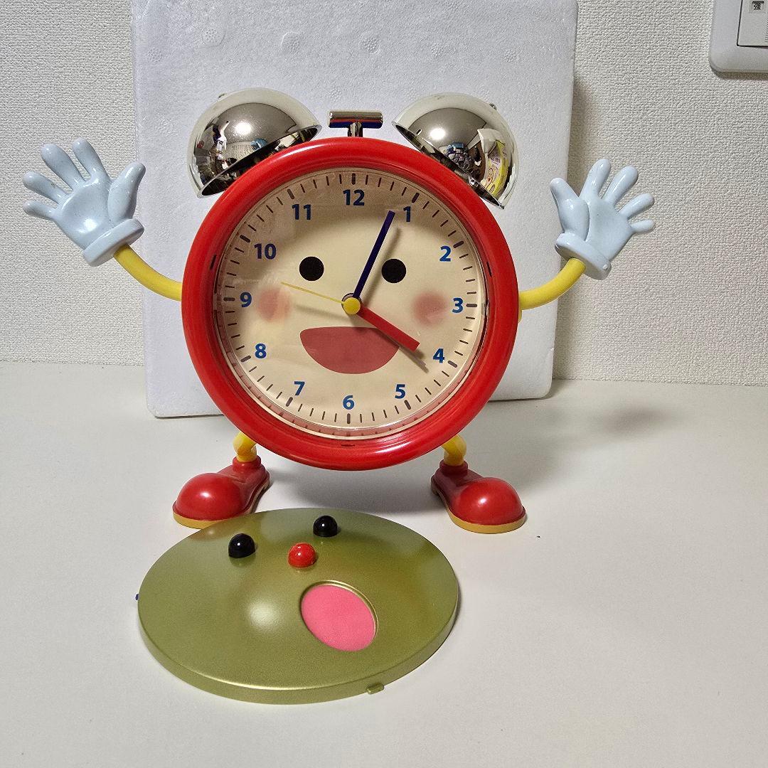 めざましくん時計 目覚まし時計 レア めざましテレビ フジテレビ