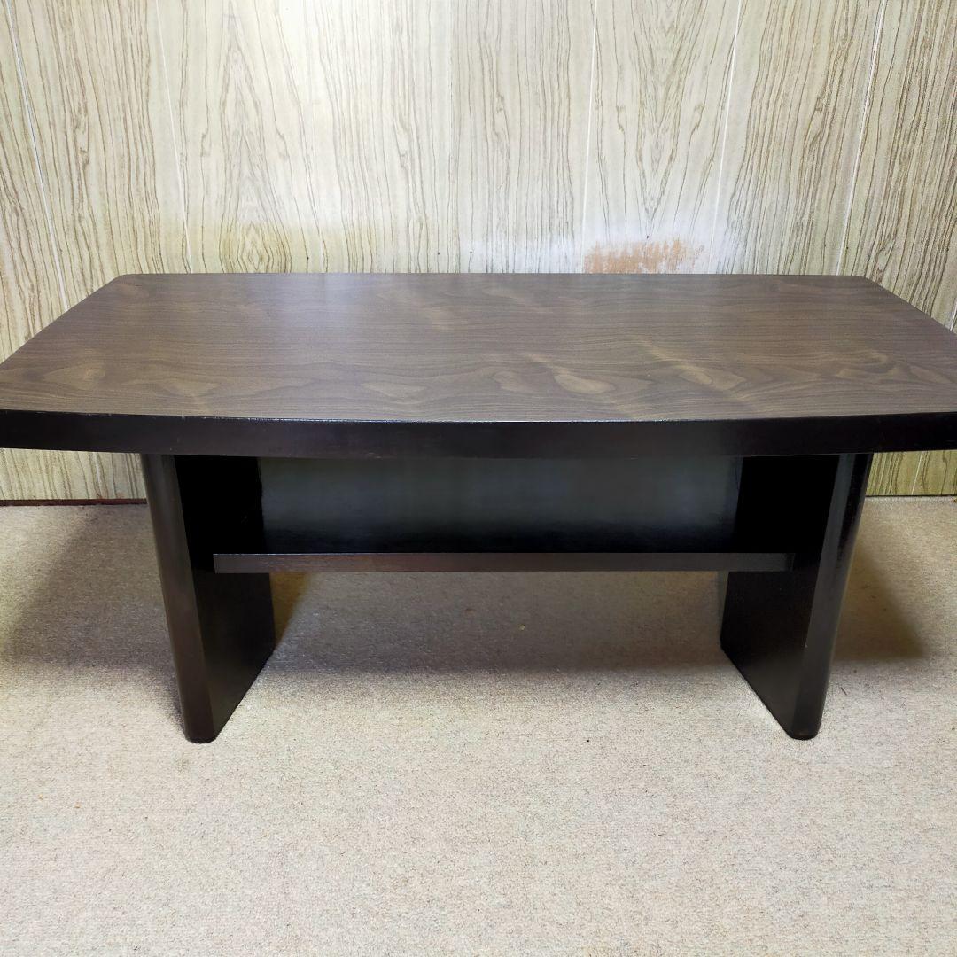 センターテーブル　ローテーブル　アンティーク　昭和レトロ　重厚感　発送たのメル便