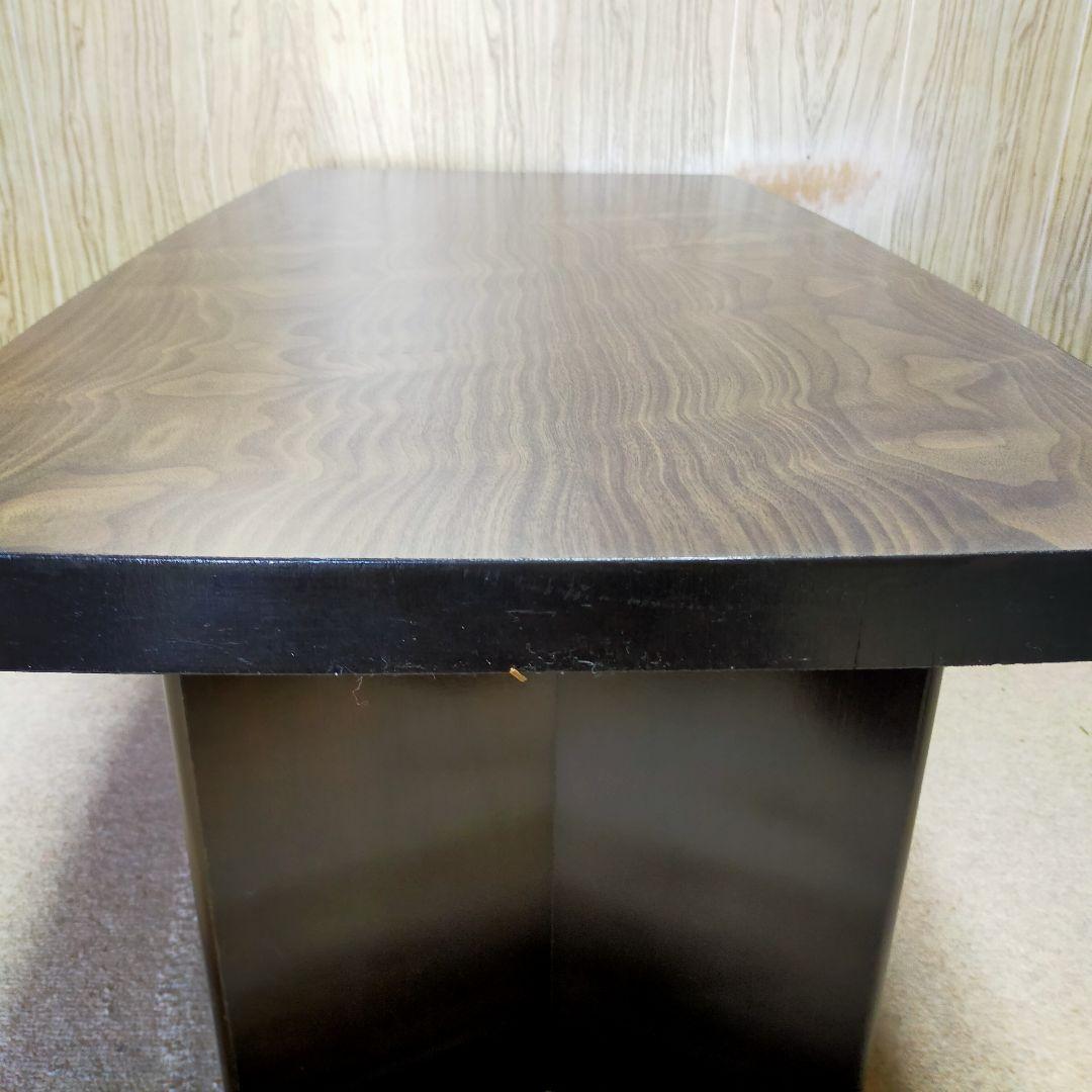 センターテーブル　ローテーブル　アンティーク　昭和レトロ　重厚感　発送たのメル便