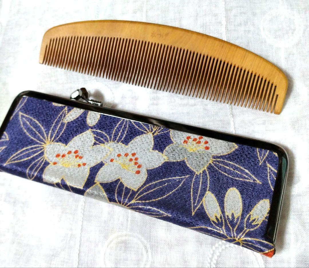 本つげ櫛　お六ぐし　17.5cm