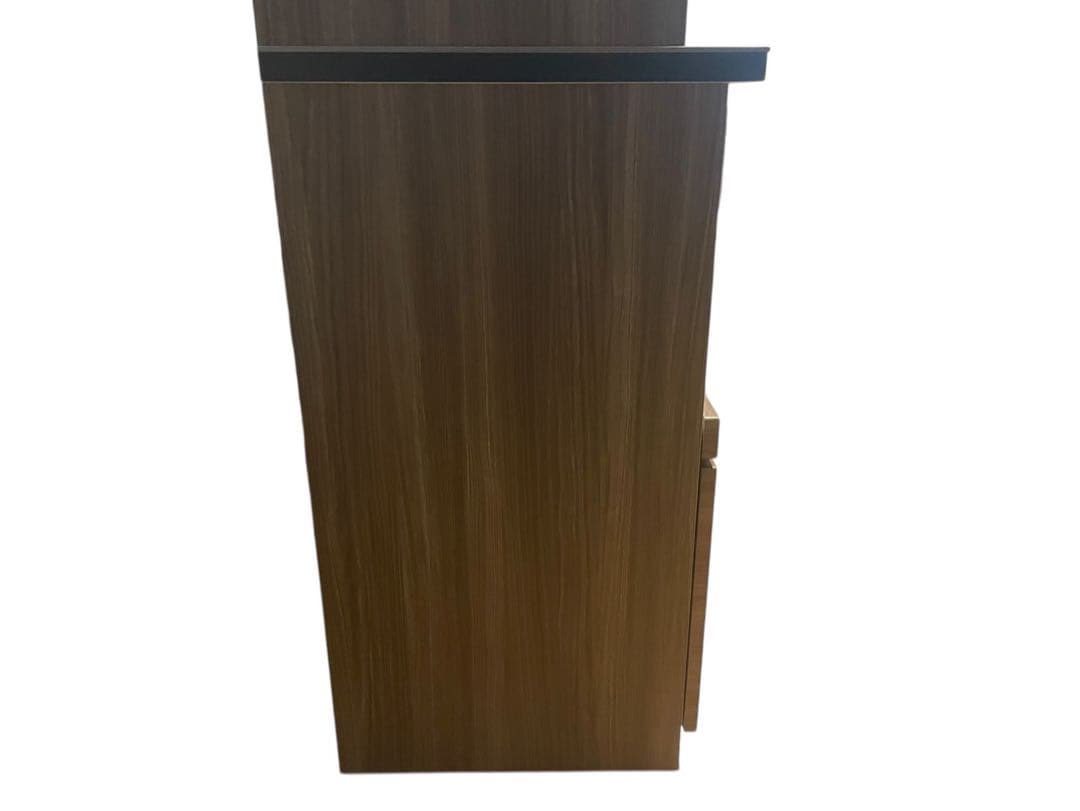 ◯【美品】松田家具大川 アルバ キッチンボード 食器棚 レンジボード