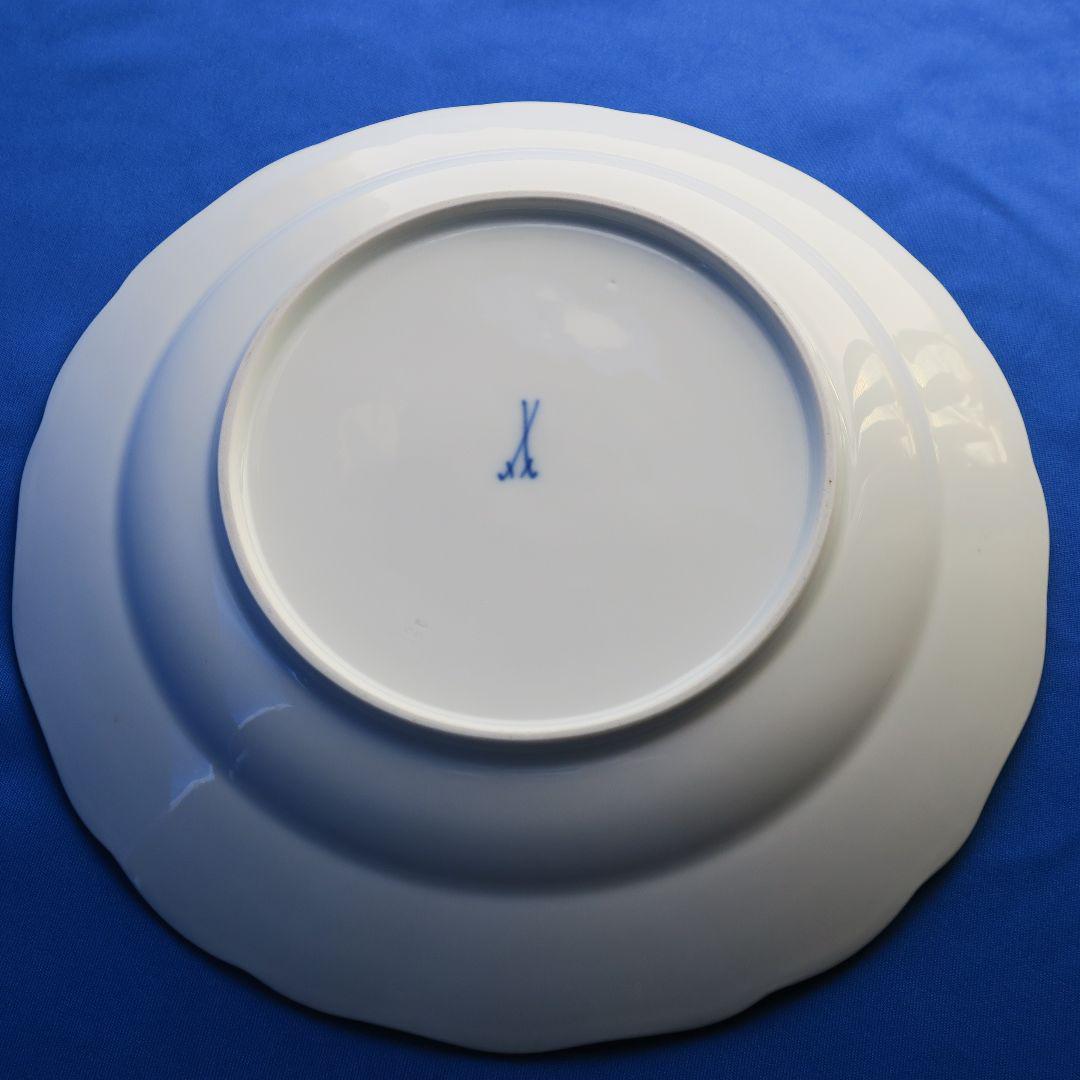 【美品】マイセンのコバルトブルー·プレート★送料込み