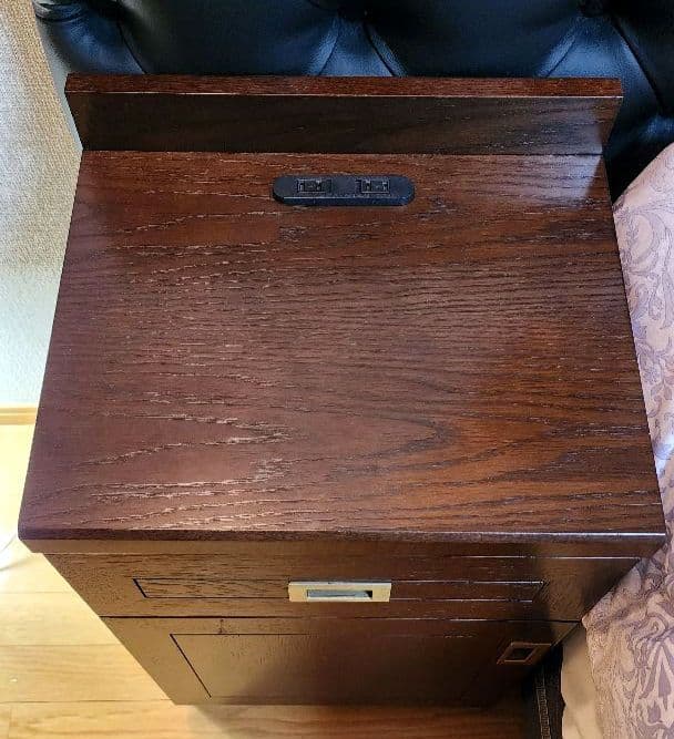 ② 木製 ナイトテーブル 特注 オーダー家具