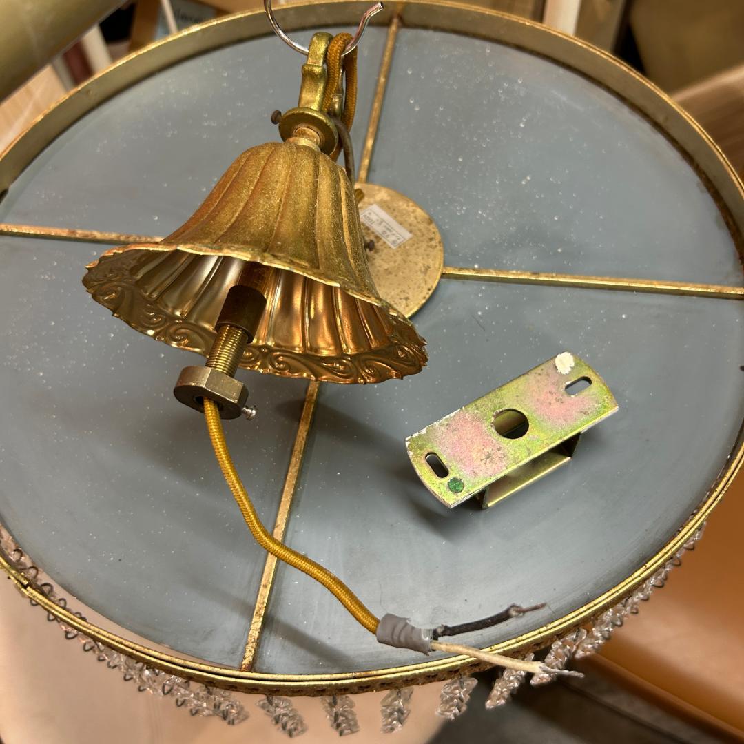 ♥ヴィンテージ　シャンデリア　クラッシック　ガラス装飾　照明