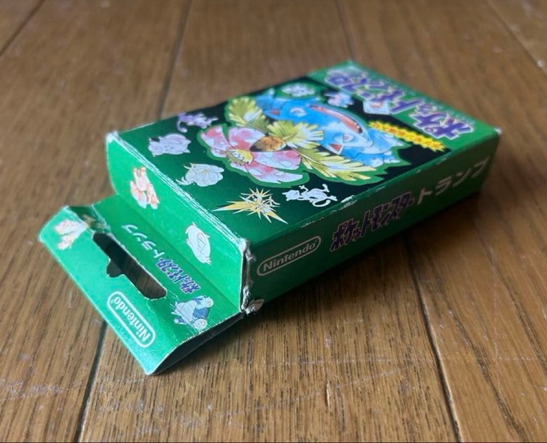稀少】ポケットモンスター 緑 トランプ ポケモン 任天堂 初代