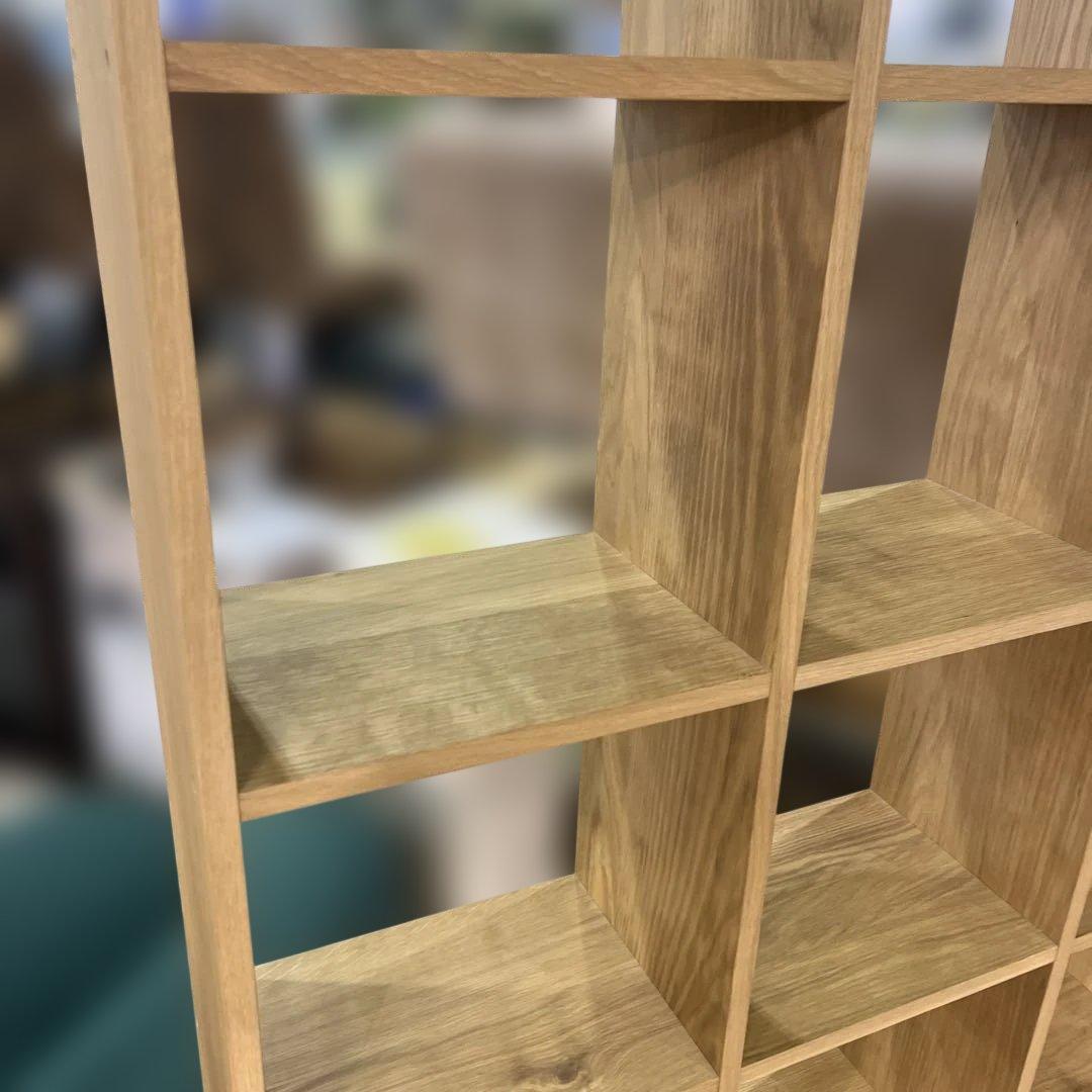【無印良品】スタッキングシェルフ◆15マスラック◇オーク材