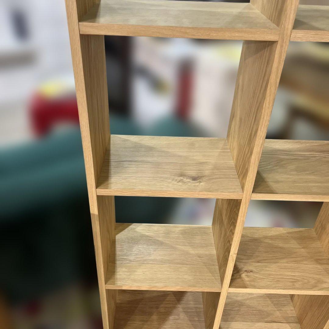 【無印良品】スタッキングシェルフ◆15マスラック◇オーク材