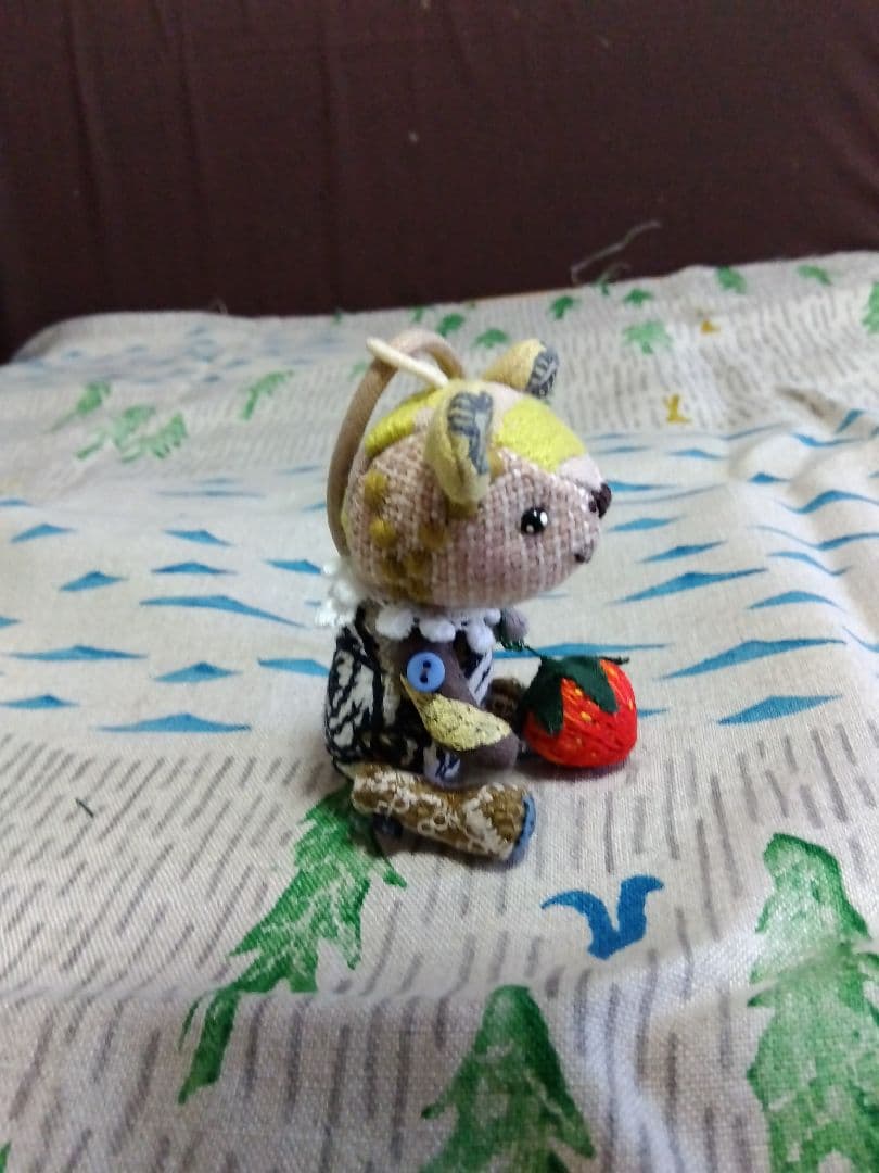 パクちゃん　森のくまちゃんチャーム&　リスちゃんミナペルホネン